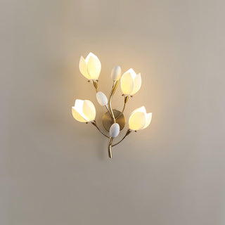 Zasila Applique Murale Céramique Magnolia Élégance