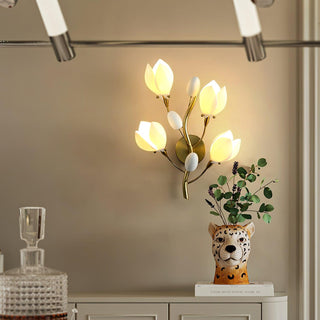 Zasila Applique Murale Céramique Magnolia Élégance