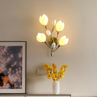 Zasila Applique Murale Céramique Magnolia Élégance