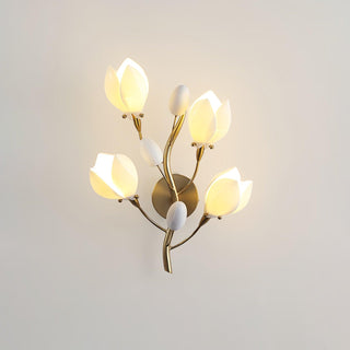 Zasila Applique Murale Céramique Magnolia Élégance