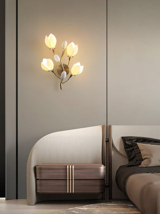 Zasila Applique Murale Céramique Magnolia Élégance