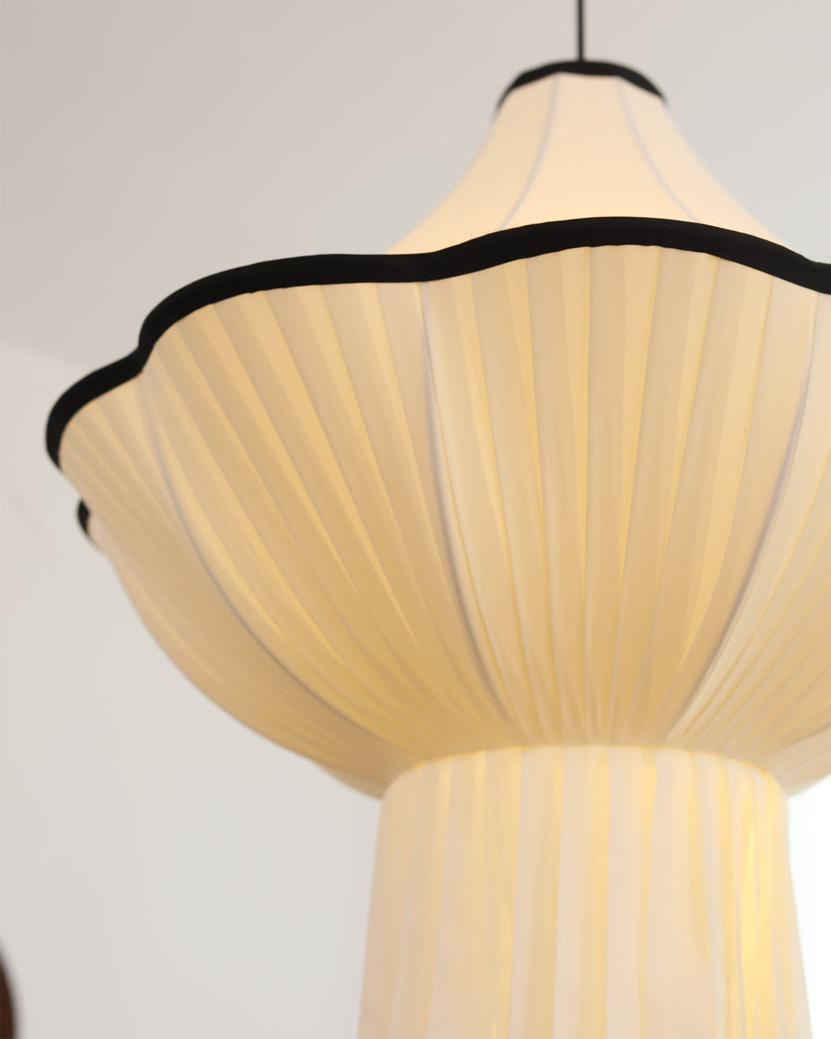 The elegant form of the Wildon Pendant Light shown in natural daylight.