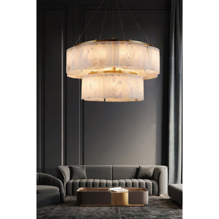 Avvinel Modern Luxury Minimalist Alabaster Lustre