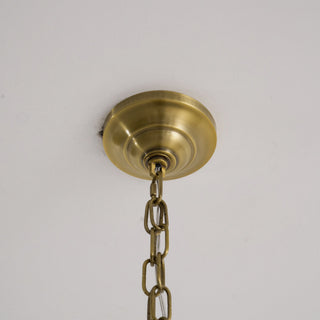 Mydorisra Lustre Métal Industriel Vintage