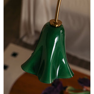 EmeraldBell Lustre Pendante en Verre