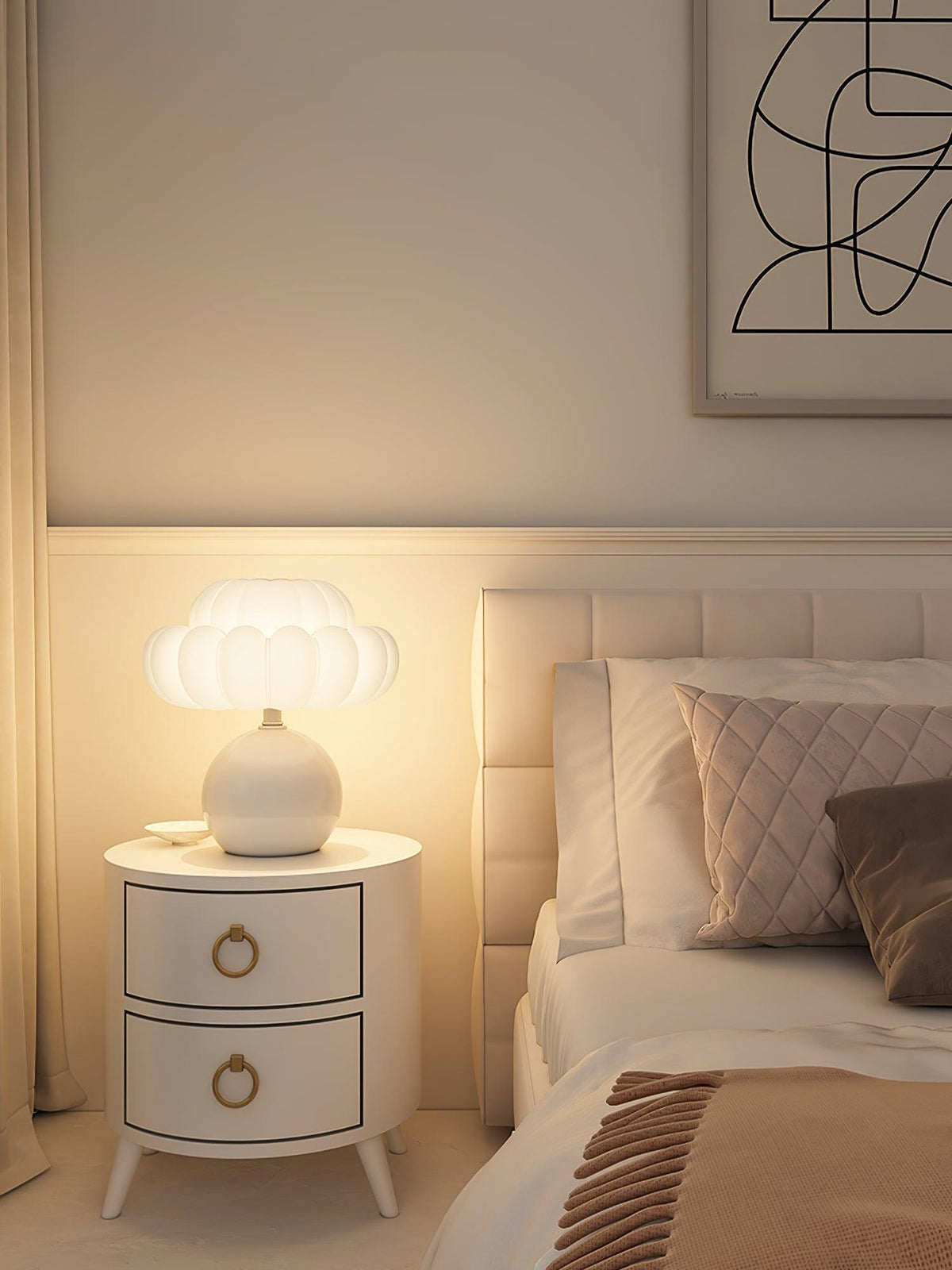 Elaeelle Lampe de Table