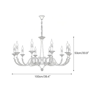 Casivissa Lustre en Laiton