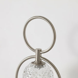 Bell Vintage Glass Table Lamp-Neutral Decor
