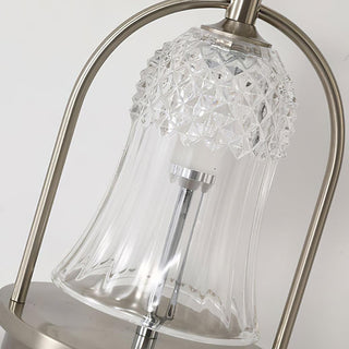 Bell Vintage Glass Table Lamp-Neutral Decor