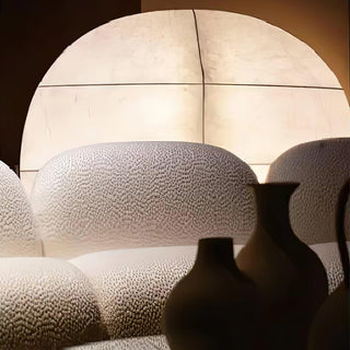 Lylaeos Organic Form Imitation Silk Wall Light-Neutral Decor