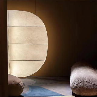 Lylaeos Organic Form Imitation Silk Wall Light-Neutral Decor