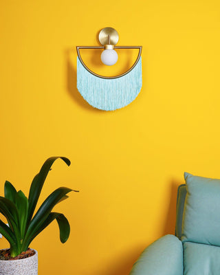 Wink Tassel Cute Wall Lamp-Neutral Decor