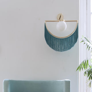 Wink Tassel Cute Wall Lamp-Neutral Decor