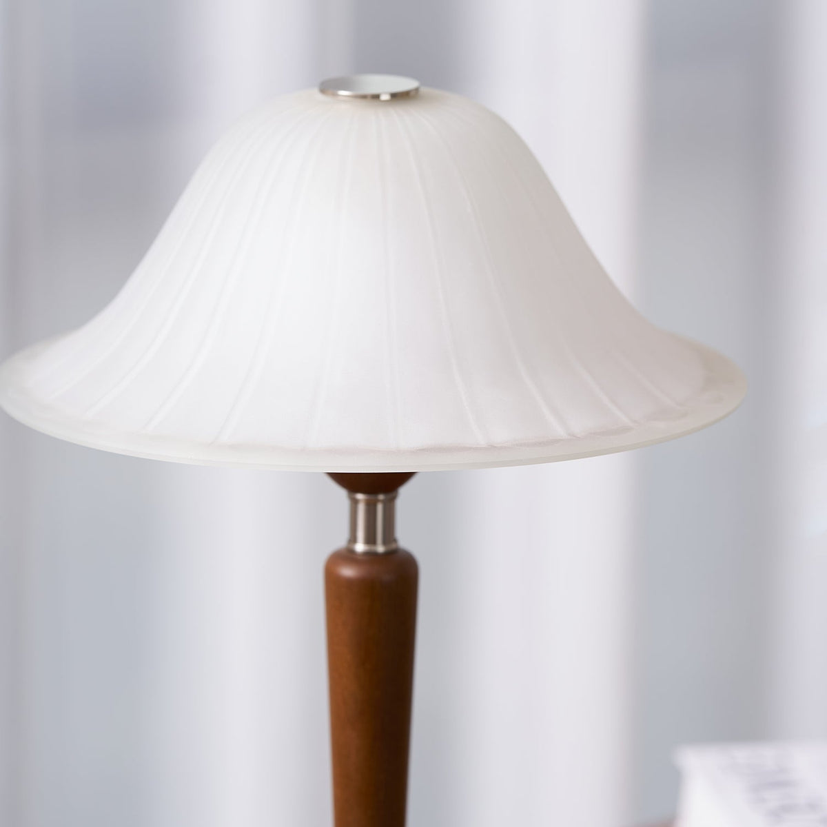 Elviveria Lampe de Table Vintage en Bois