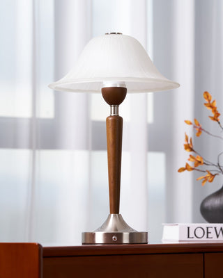 Elviveria Lampe de Table Vintage en Bois
