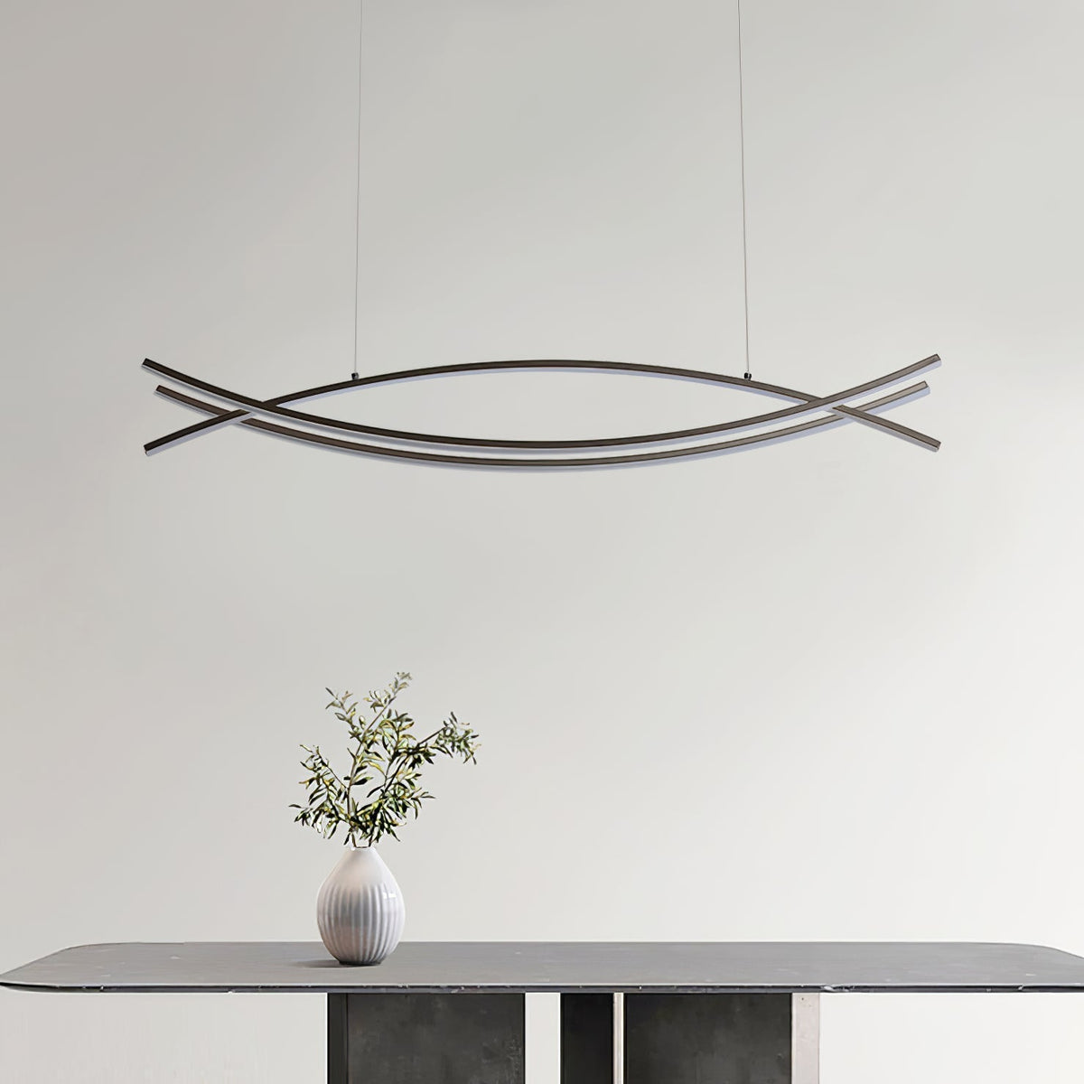 Solisse Lustre LED d'art minimaliste moderne