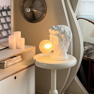 Vona Lampe de Table Contemporaine en Verre