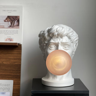 Vona Lampe de Table Contemporaine en Verre