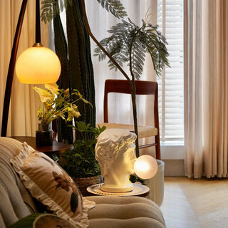 Vona Lampe de Table Contemporaine en Verre