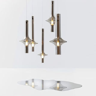 Talera Suspension Lampe en Verre Industrielle Glam
