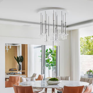 Talera Suspension Lampe en Verre Industrielle Glam