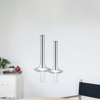 Talera Suspension Lampe en Verre Industrielle Glam