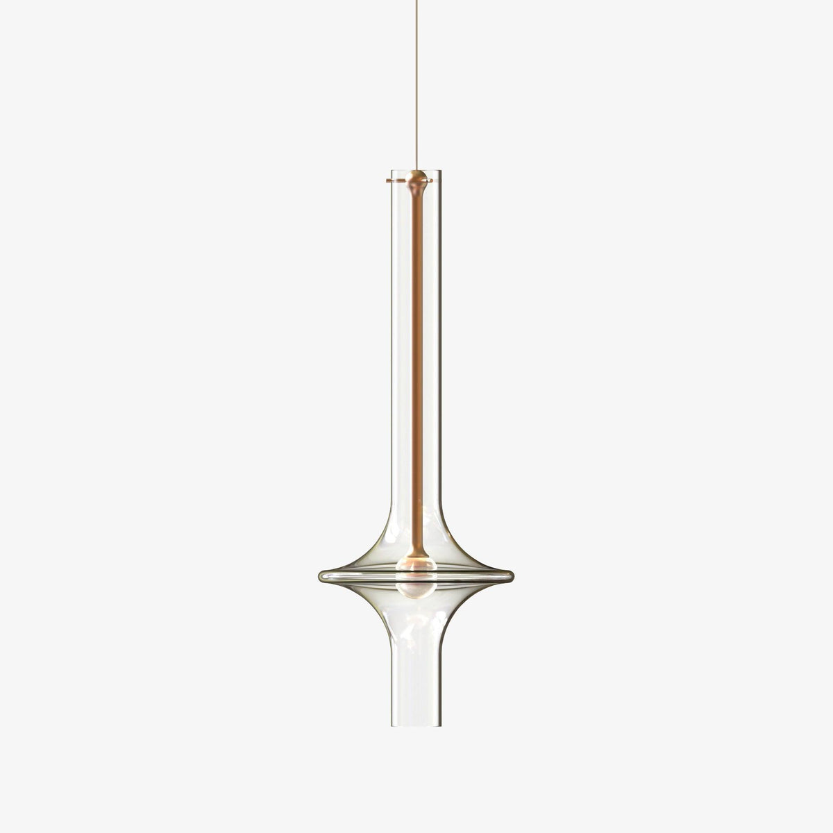 Talera Suspension Lampe en Verre Industrielle Glam