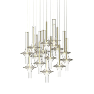 Talera Suspension Lampe en Verre Industrielle Glam