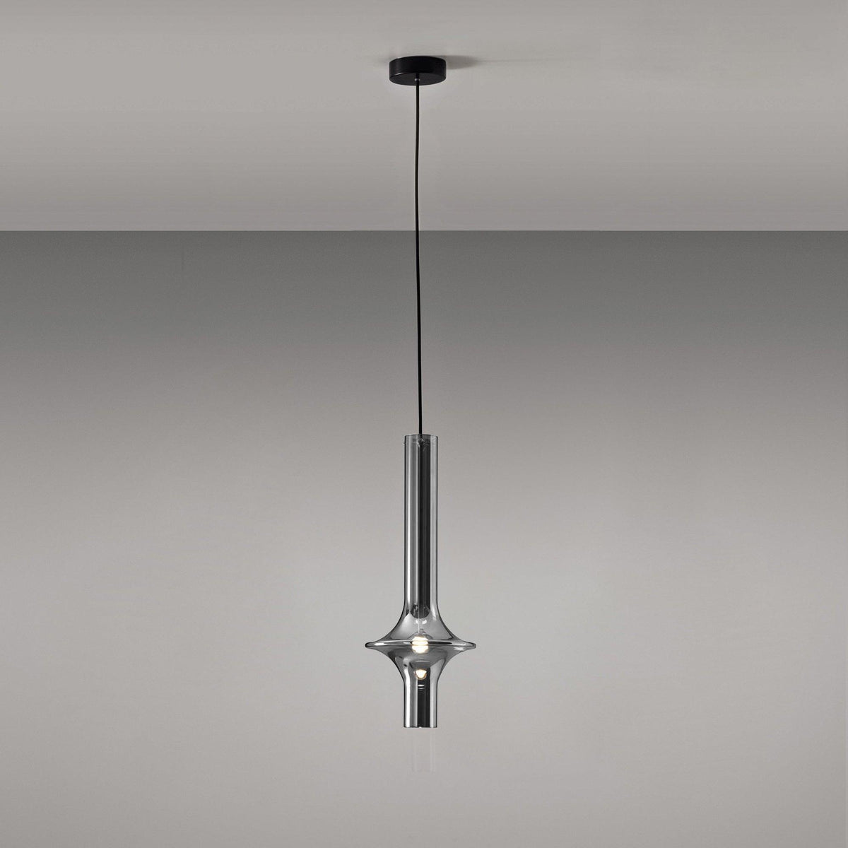 Talera Suspension Lampe en Verre Industrielle Glam