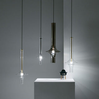 Talera Suspension Lampe en Verre Industrielle Glam