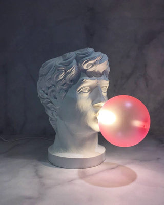 Vona Lampe de Table Contemporaine en Verre