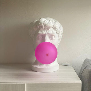 Vona Lampe de Table Contemporaine en Verre