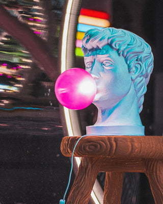 Vona Lampe de Table Contemporaine en Verre