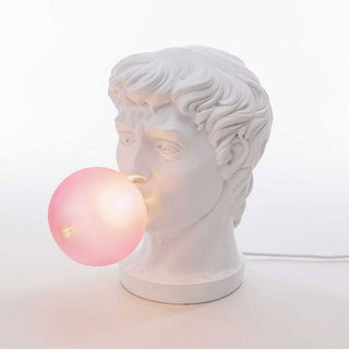 Vona Lampe de Table Contemporaine en Verre
