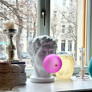 Vona Lampe de Table Contemporaine en Verre