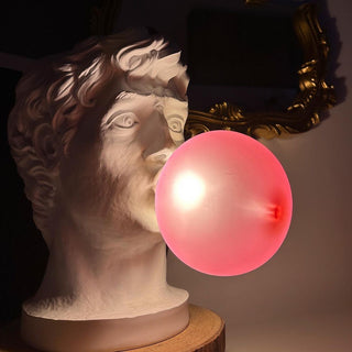 Vona Lampe de Table Contemporaine en Verre