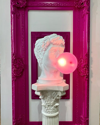Vona Lampe de Table Contemporaine en Verre