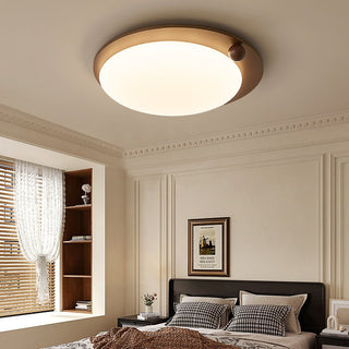 Wood Accent Ceiling Light-Neutral Decor
