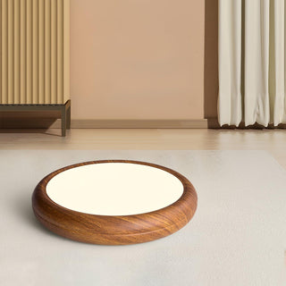 Grena Motif Bois  Plafonnier Led  Rond