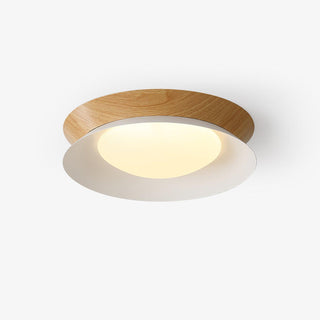 Solara Plafonnier Anneau Double Demi-Rond
