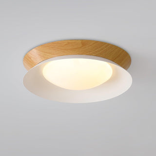 Solara Plafonnier Anneau Double Demi-Rond