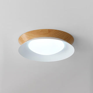 Solara Plafonnier Anneau Double Demi-Rond