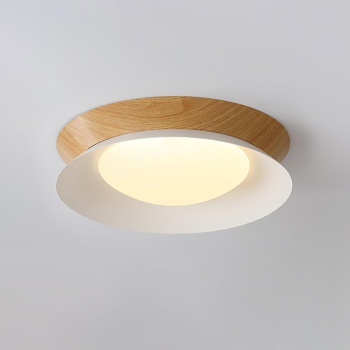 Olveline Plafonnier Anneau Double Demi-Rond