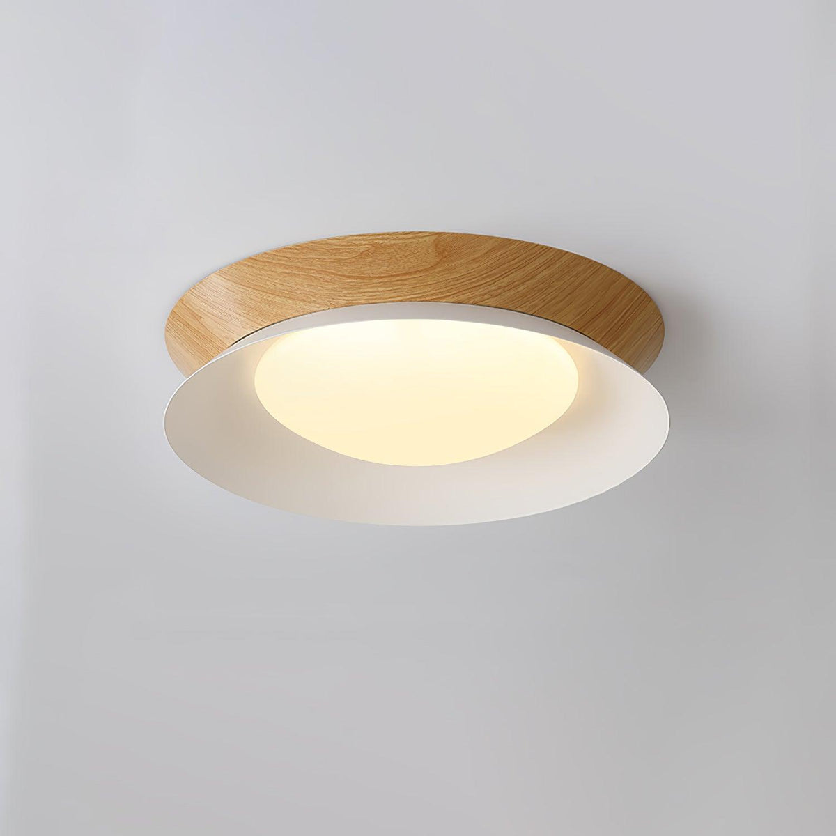 Olveline Plafonnier Anneau Double Demi-Rond