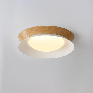 Solara Plafonnier Anneau Double Demi-Rond