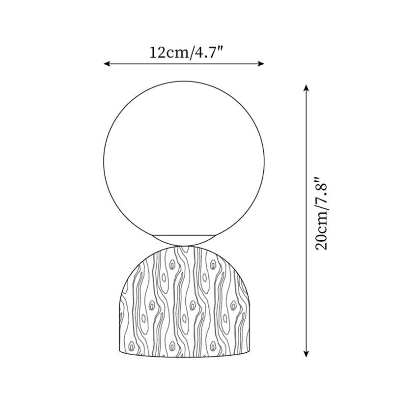 Renaaine Lampe de Table