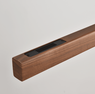 Wood Linear LED Pendant Light-Neutral Decor