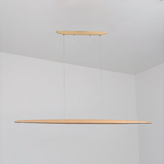 Zing Suspension Bois Noyer Minimaliste-Luire