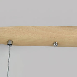 Zing Suspension Bois Noyer Minimaliste-Luire