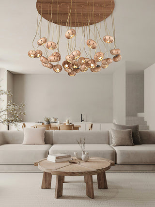 Zasorir Suspension Sculpturale en Marbre Cluster